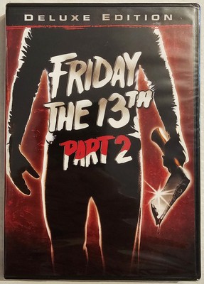 FRIDAY THE 13th PART 2 DELUXE EDITION DVD BRAND NEW FAST SHIPPING 