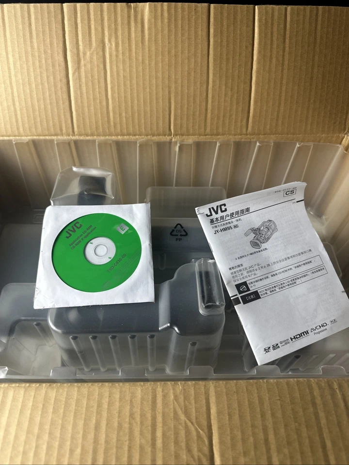 JVC JY-HM95 HD Memory Card Camera Recorder Professional Camcorder Vintage Boxed - Image 4 of 4