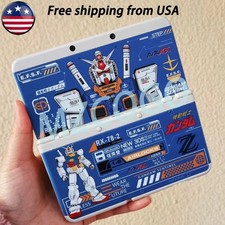 Mobile Suit Gundam Themed Replace Front  Back Plates for Nintendo New 3DS shell