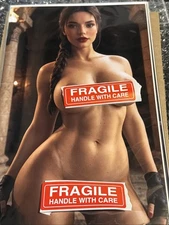 Lara Croft Cosplay Tomb Raider Bangers Comics Virgin Cover. LE 100 SHIPS NOW