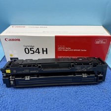 Canon 054H Yellow Toner Cartridge High Yield 3029C001 OEM