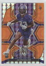 2022 Panini Mosaic Rookies Reactive Orange Mosaic Prizm Jalen Nailor #347 12ih