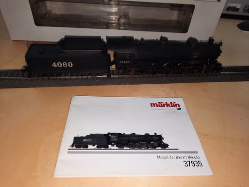Märklin H0 37935 Dampflok ATSF DIGITAL+SOUND+DAMPF- AC, in OVP, geprüft | Zustand: Gebraucht