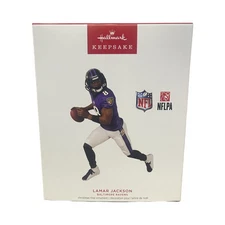 2023 Hallmark Lamar Jackson Baltimore Ravens NFL Keepsake Ornament