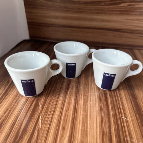 (3) Lavazza 2oz. Espresso Cups - Set Of 3 Cups Imported From Italy