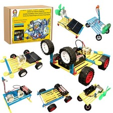 7-in-1 STEM Kits and Toys for Kids Ages 8-14, 4.72 x 7.09 x 2.17 inches 
