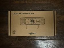 Logitech C920x Pro HD Webcam - Black (Brand New)