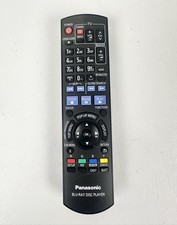 Panasonic Blu-Ray Disc Player Remote Control N2QAYB000378 Black Replacement OEM