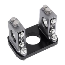 CUBAUTO Shock And Vibe Handlebar Clamps 1-1/8" For 2007-2009 Yamaha YFZ450 2008