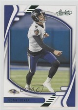 2021 Panini Absolute Green Justin Tucker #31 0j7y