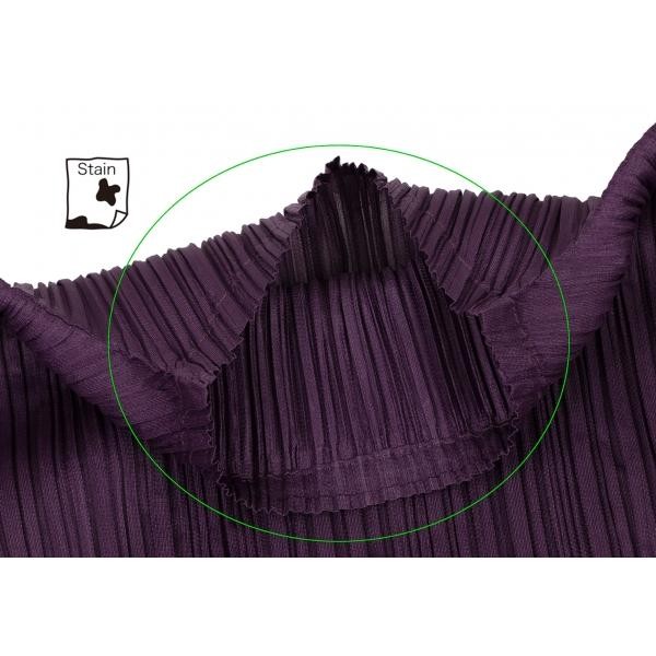 PLEATS PLEASE Women's Patchwork High Neck Dress, … - image 5