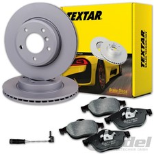 TEXTAR BREMSSCHEIBEN 300mm + BELÄGE HINTEN passend für MERCEDES S-KLASSE W220
