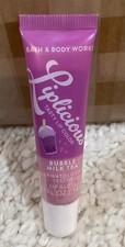 Bath Body Works BUBBLE MILK TEA Liplicious Lip Gloss New/Sealed