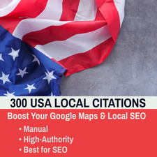 300 USA Local Citations for Google Maps Ranking | Local SEO Boost