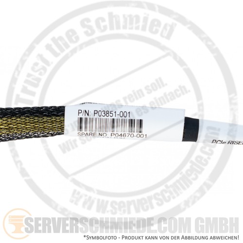 HP 25cm DL380 Gen10 GPU Power Cable P04670-001 1x 8-Pin to 2x 8-Pin - Afbeelding 4 van 4