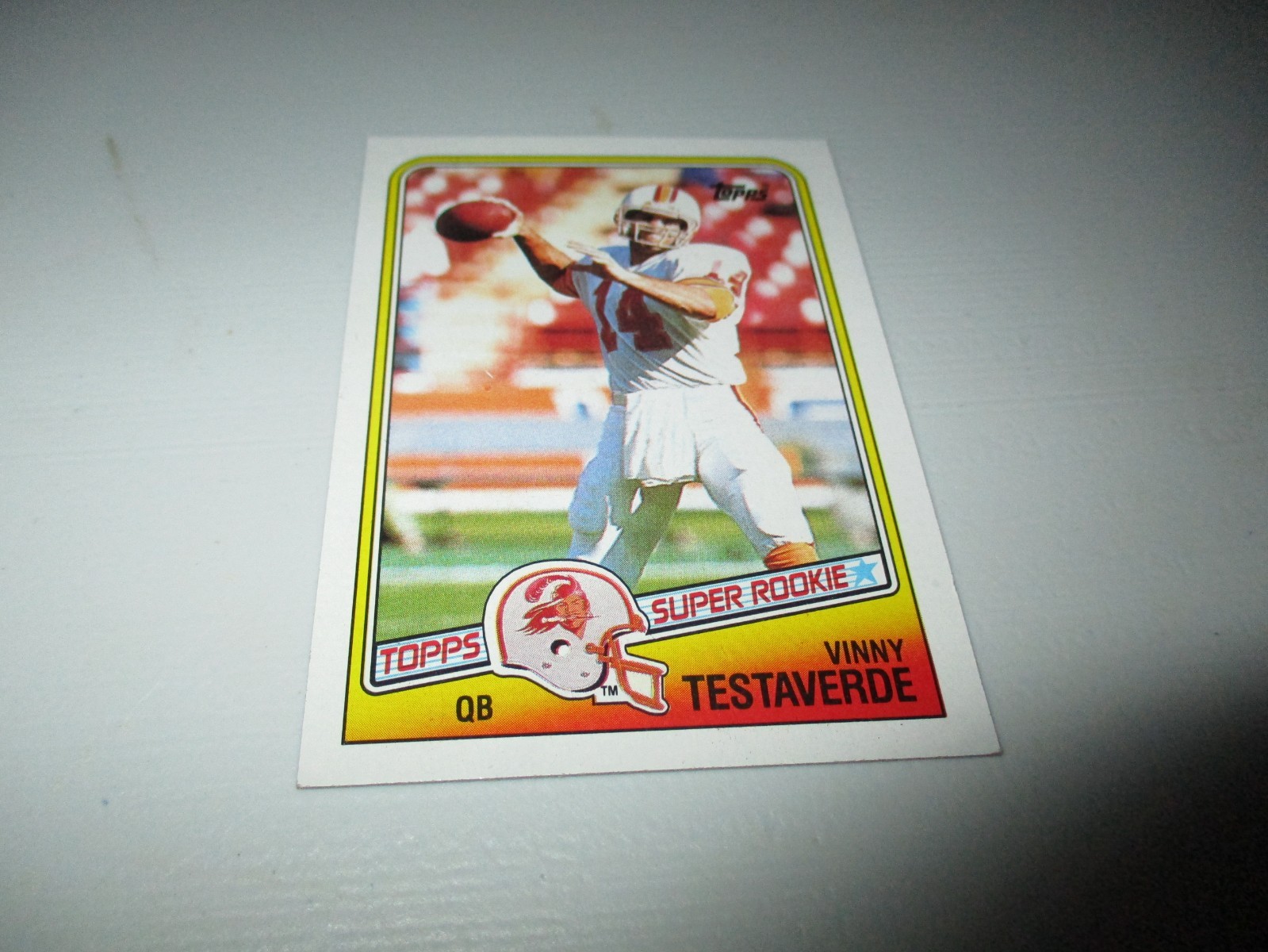 Vinny Testaverde 1988 Topps Super Rookie RC #352