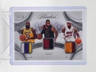 LEBRON JAMES 2024-25 FLAWLESS TRIPLE PATCHES GAME WORN/USED /25 #TP-LBJ Q5692