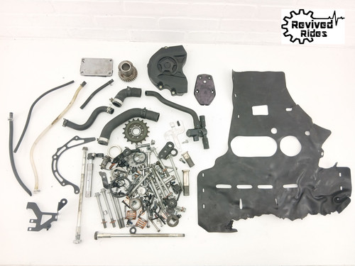 21-25 Kawasaki Ninja Zx10r Oem Parts Lot Bolt Kit Engine Mount Clamp Sprocket