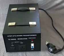 Seven Star TC-5000G Step up  down Transformer 110 - 240v 5000W 