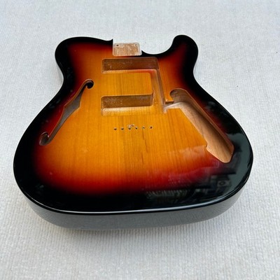 Guitar body Telecaster Thinline HH hollow 3TS 3.45 LBS