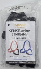 SENSE-ation No Pull Dog Trainer Walking Harness Small Black Nylon Adjustable Pet