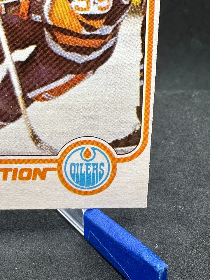 O-Pee-Chee 1981-82 OPC Wayne Gretzky #125 Super Action Engrasadores Foto 4 de 4