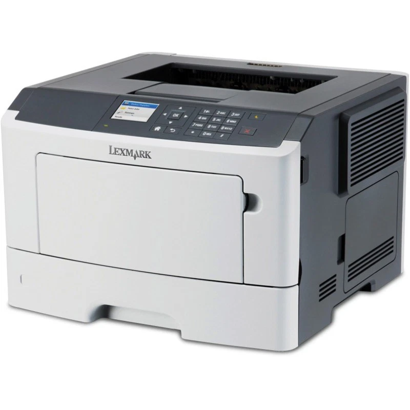 Lexmark MS415dn Laserdrucker A4 Schwarz Weiss LAN Duplex 38 S/Min - Bild 2 von 4