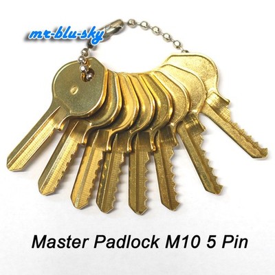   Master Padlock M10, K15 Space and Depth Keys ~ DSD#050, C35