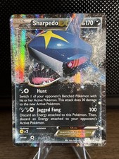 Sharpedo EX 91/160 Pokemon XY Primal Clash Holo Ultra Rare 2015 Card Jab