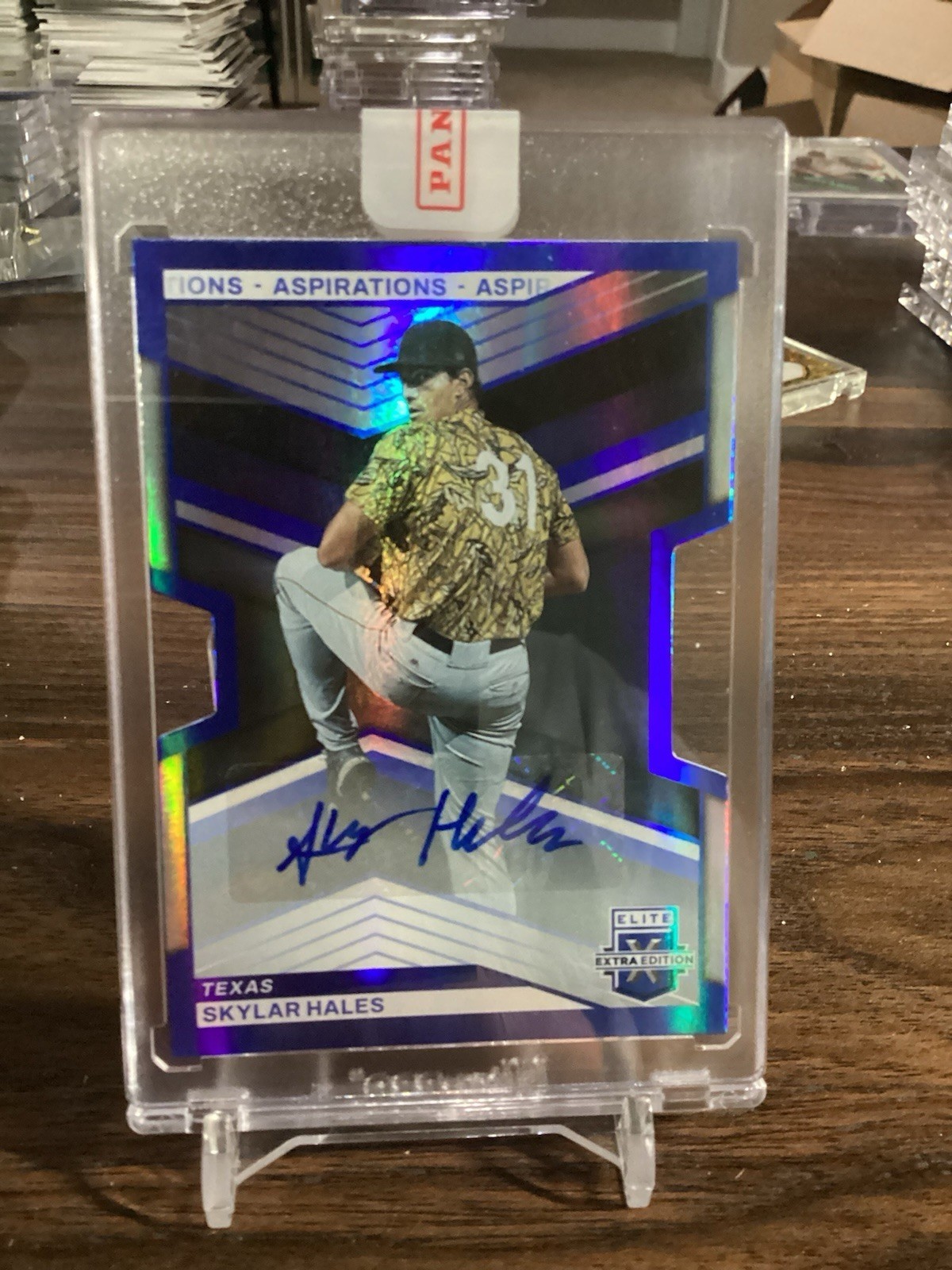 2023 Elite Extra Edition Signatures Aspirations Die-Cut #149 Skylar Hales 21/69
