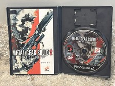 Metal Gear Solid Lot 2 & 3 Sons Of Liberty & Snake Eater PlayStation 2 PS2