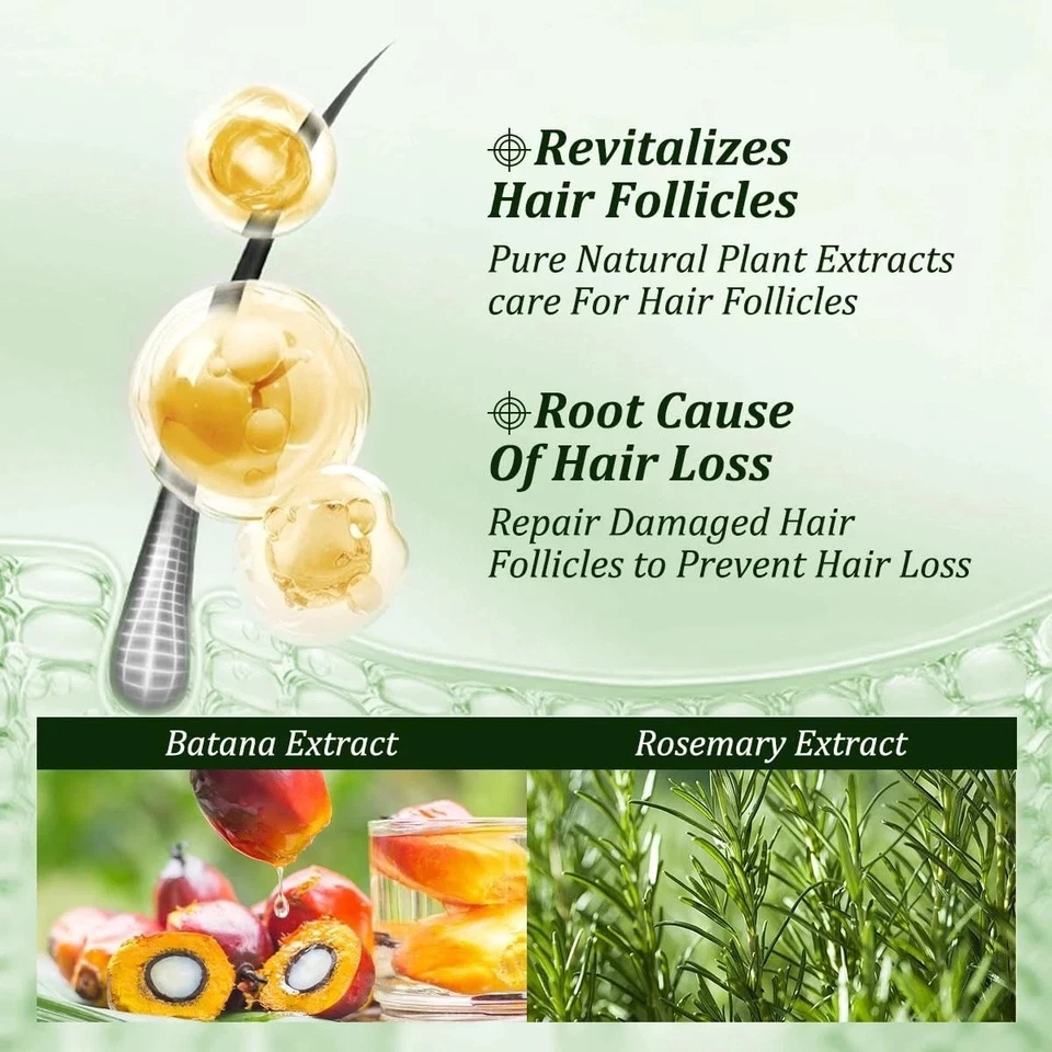 Batana Oil Shampoo Hair Growth, Strengthening, Thickening, Sulfate Free - 100ml - Image 2 of 4