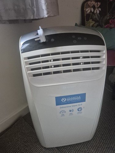 Olimpia Splendid Dolceclima Silent 12 A+ Portable AC 12,000 BTU White VGC