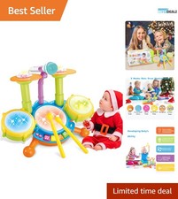 Colorful Musical Drum Set for Toddlers 1 Old - Perfect Gift Idea 