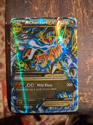 #ad Pokémon M Charizard EX Flashfire 69 106 Holo Mega Ultra Rare TCG Card $100.00