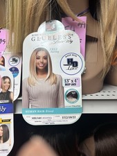 Silky Straight Lace Front Wig Heat Resistant, Preplucked Hairline