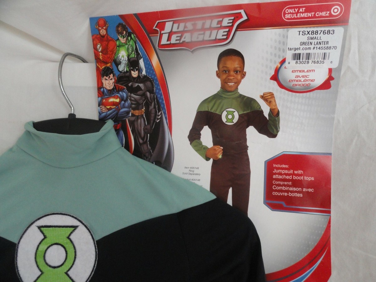 【ree】 Justice League Green Lantern Halloween Costume Size Small 4-6, | eBay
