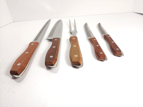 Vintage Royal Lancer Edelstahl Messerset in Original Box - Bild 9 von 13