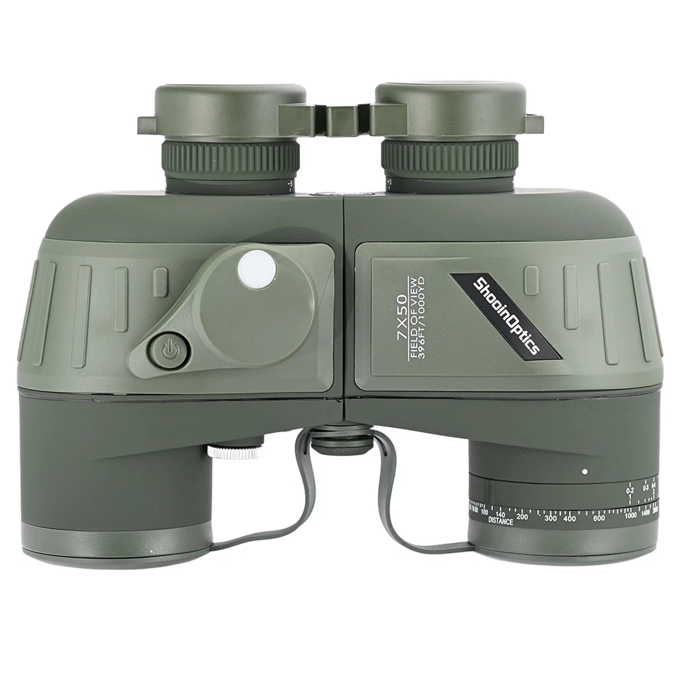 Shooin Optics  Compass 7X50 Binoculars Waterproof/Rangefinder - Image 2 of 4