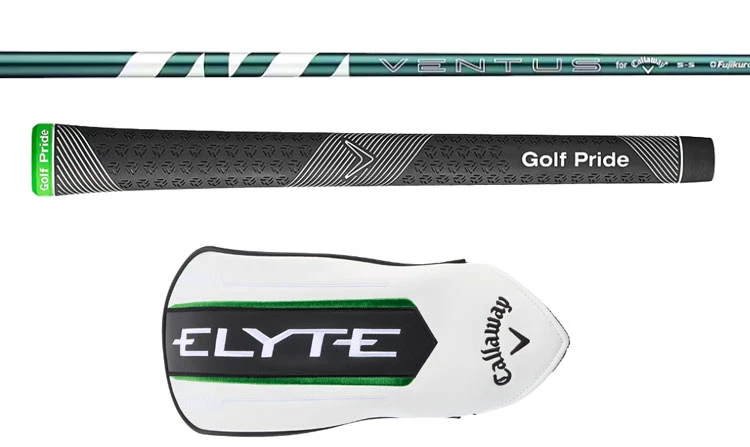 Callaway ELYTE Driver 9deg RH VENTUS GREEN 50 graphite Flex Stiff New - Image 3 of 4