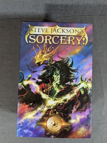 Steve Jacksons Sorcery Box Set Wizard Books Fighting Fantasy 1-4 slipcase - Picture 5 of 12