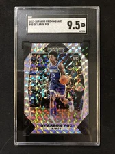 2017-18 Panini Mosaic Prizm - DeAaron Fox - Rookie SGC 9.5 Mint+