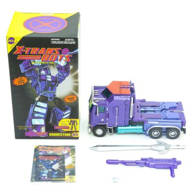 X-Transbots MX-12G2 GRAVESTONE Menasor G2 Version Motormaster Action Figure