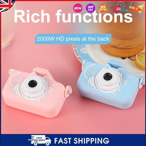 20 MP HD Digitalkamera Dual Objektiv niedlich Cartoon Kinder Videokamera Lernspielzeug