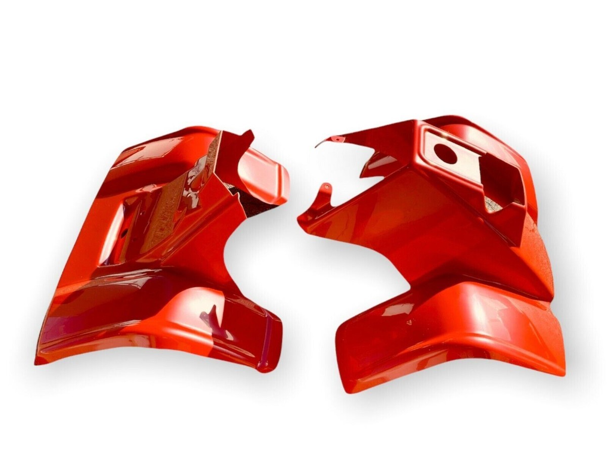 KTX Pro HONDA TRX70 FRONT AND REAR FENDER SET RED 86-87 SET TPO