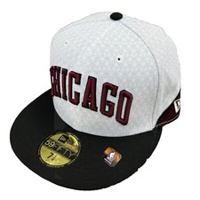 Chicago Bulls New Era 59Fifty Hat 2022/23 City Edition 7 3/8 Fitted Gray Cap NWT