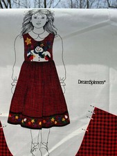 Cranston Fabrics Dreamspinners 1980's Snowman Jumper sew size 6 to 12