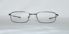 VGUC Oakley Casing Brown Pewter Frame OX3110-0352 Optical Eyeglasses Metal Recta