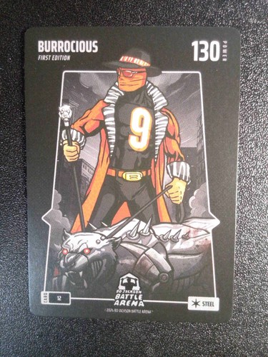Bo Jackson Battle Arena Burrocious Joe Burrow Steel card #12
