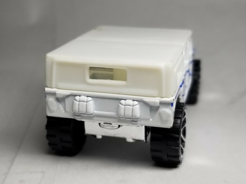 2004 NYPD New York Police Dept Emergency Humvee Hummer Diecast weiß 1:64 Auto - Bild 4 von 8